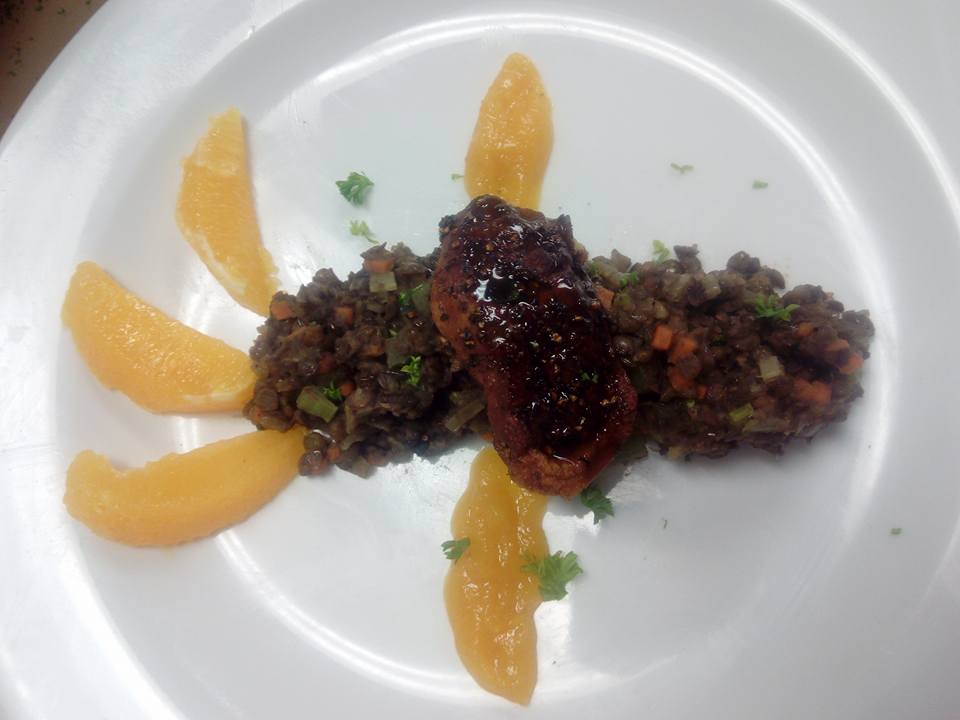 DIY Duck Breast with Orange Demi Sauce, Lentils le Puy2